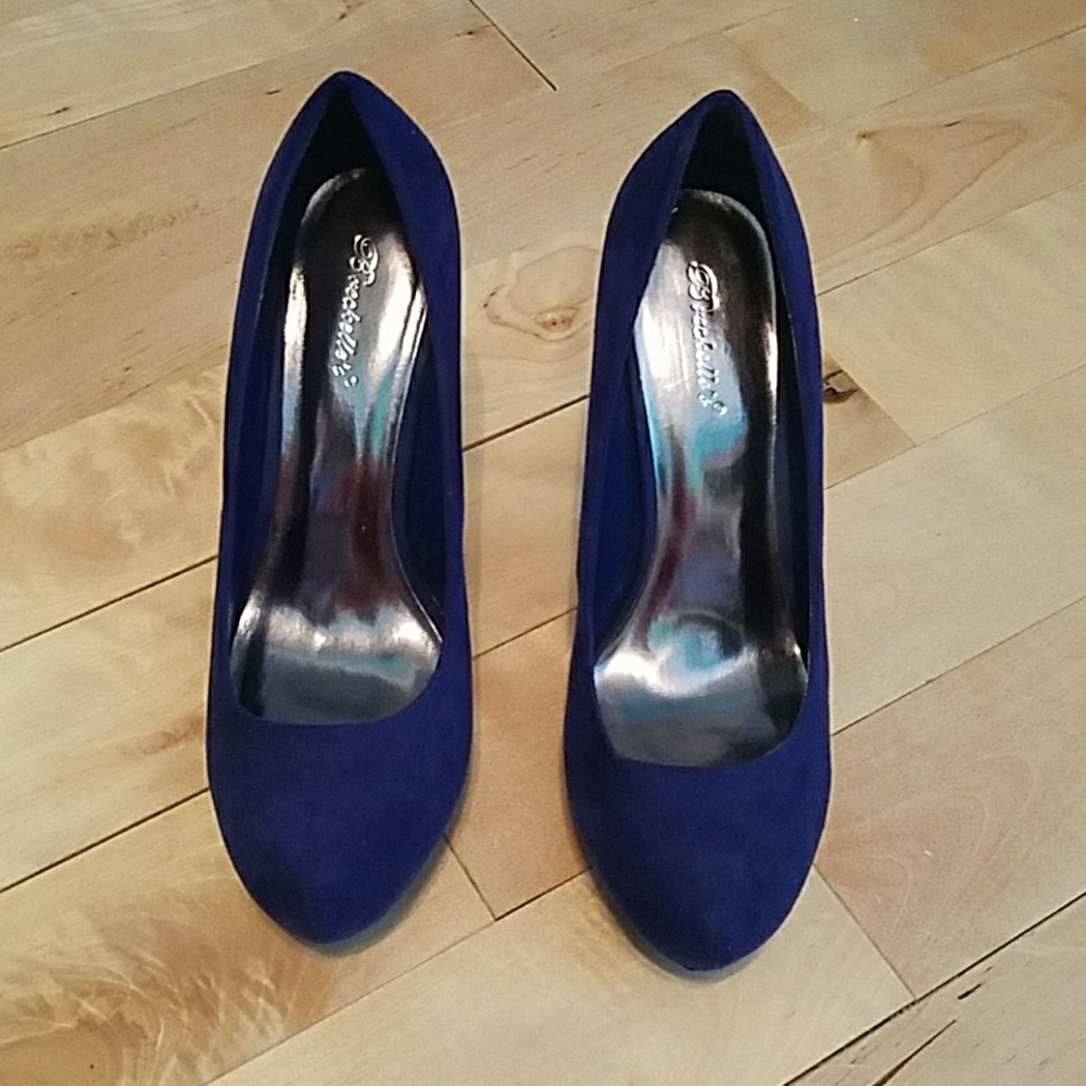 Deep Blue Heels